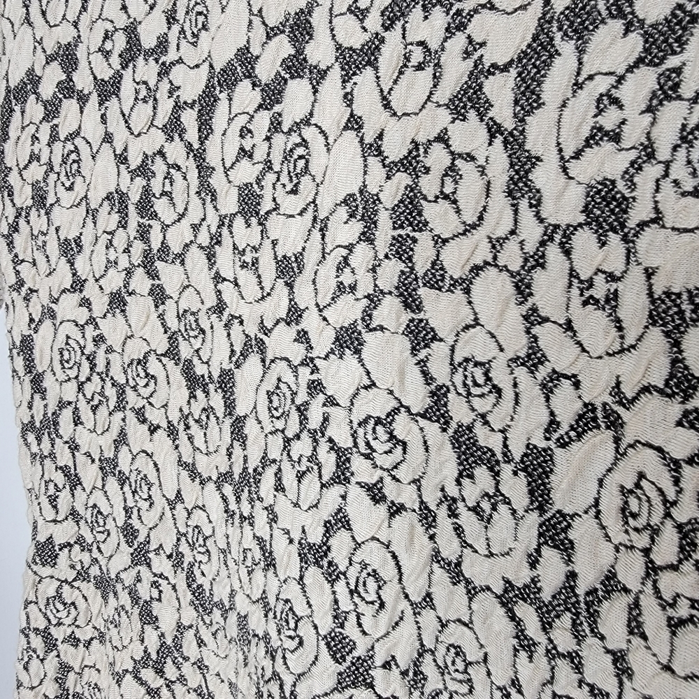 Topshop Floral Textured Cold Shoulder Dress - Picture 2 of 11